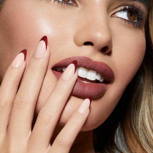 Static Nails BARCELONA FRENCH ALMOND Reusable Pop-On Manicures